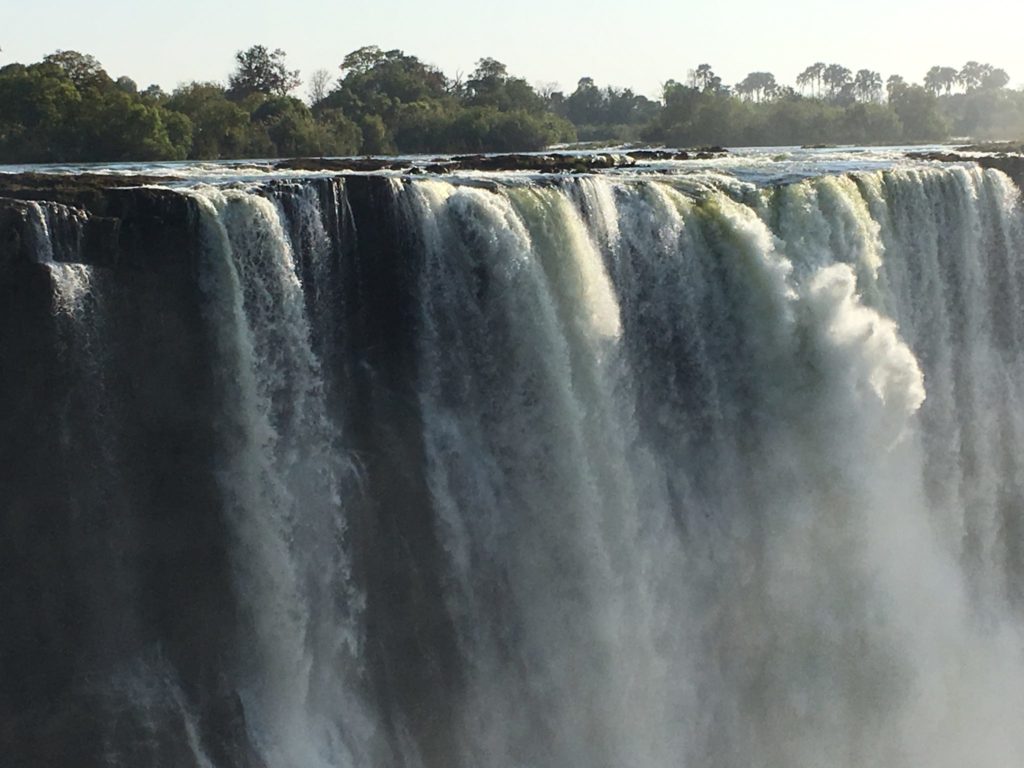 The mighty Victoria Falls